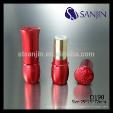 Sanjin cosmétique rond rouge à lèvres tube vente en gros en plastique vide